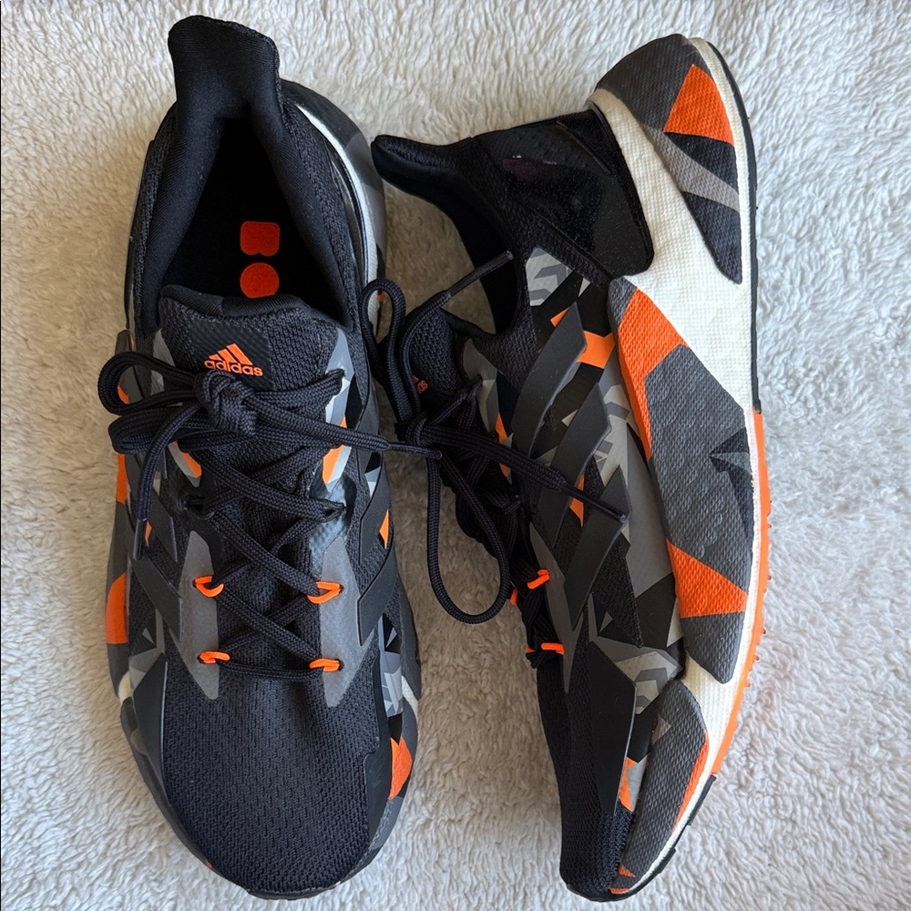 ADIDAS X9000L4 'Black Signal Orange' Running Shoes